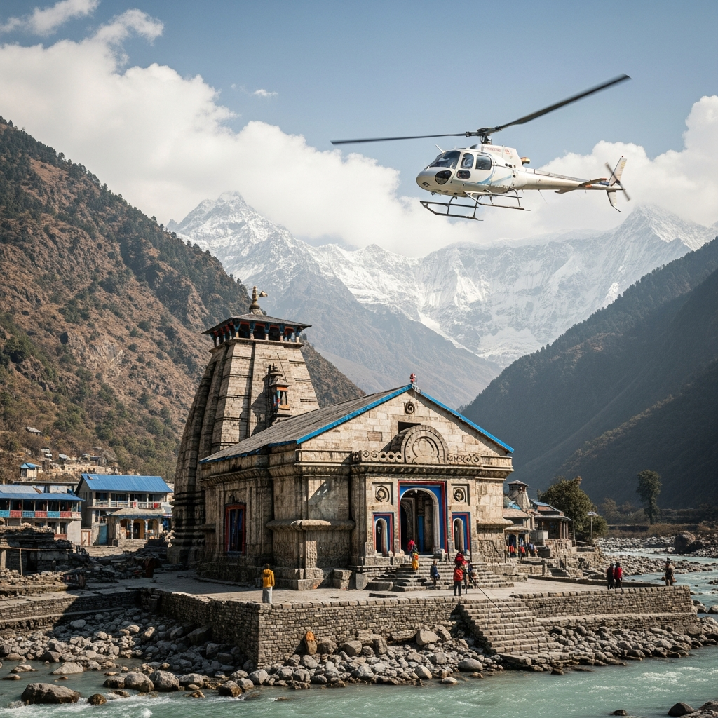 Chardham Yatra by Helicopter 5 Nights 6 Days from Dehradun